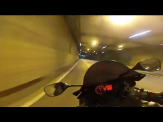 the mysterious "ghost rider" accelerated to 299 km/h on a public road.