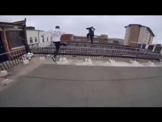 impressive first-person parkour